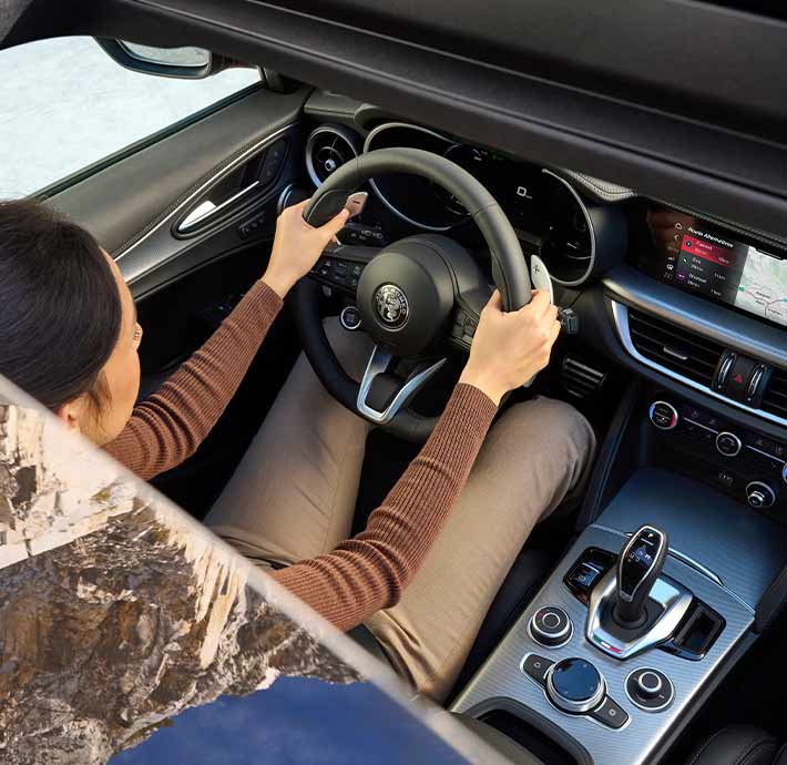 stelvio suv alfa romeo valence design technologie confort plaisir de conduite 2024